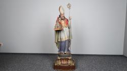 Polichromowana rzeźba świętego Eligiusza - sklep internetowy, sprzedaż online 